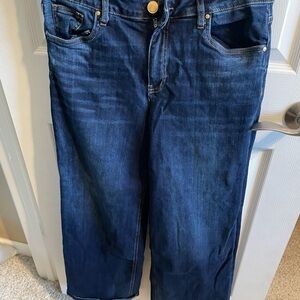 Kut from the Kloth Dark Blue Relaxed wide leg Jeans